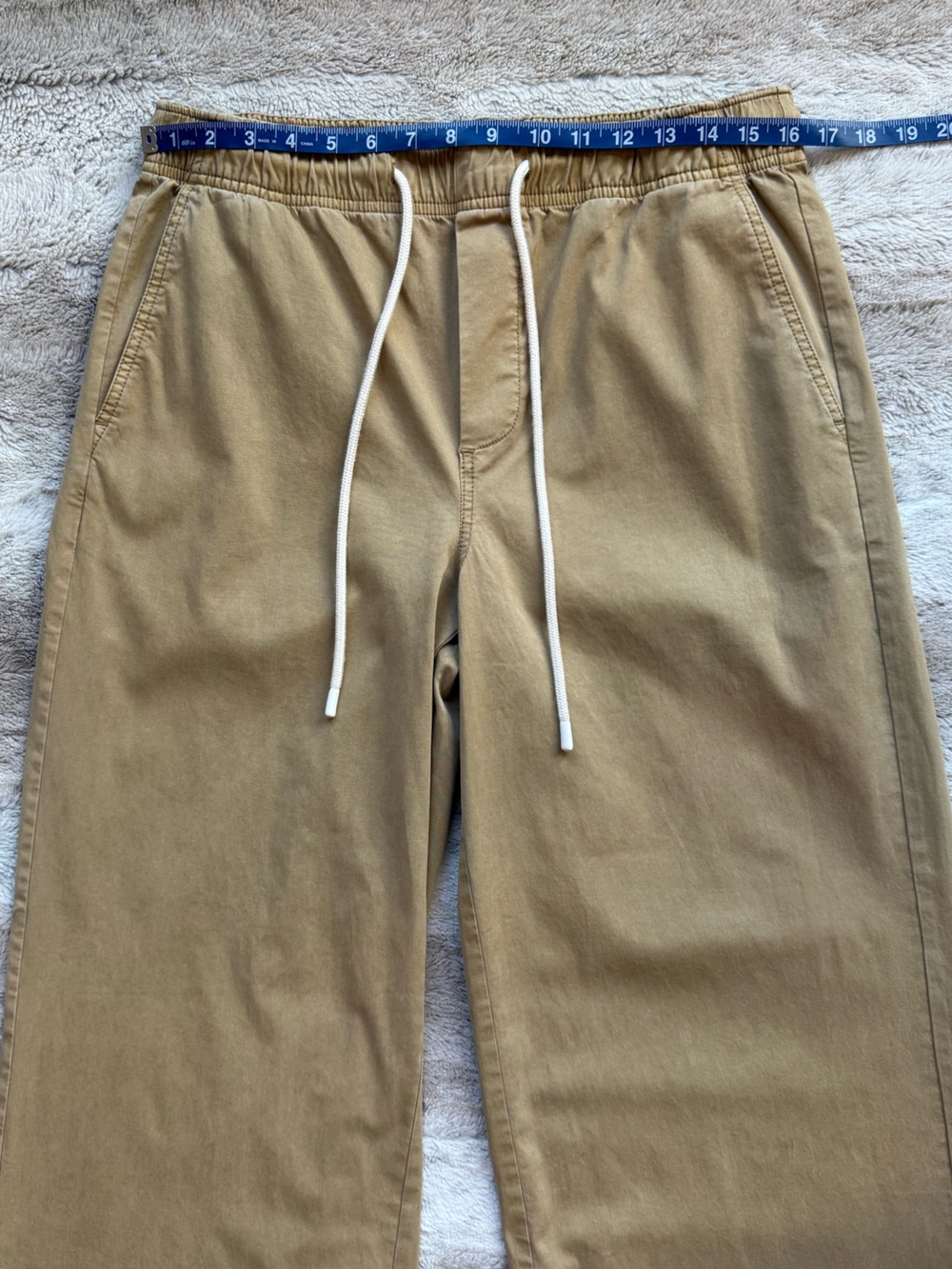 PILCRO Tie-Waist Pull-On Pants in Lark Size S - Picture 6 of 14